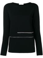 Fabiana Filippi Bead Embellished Sweater - Black