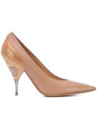 Maison Margiela Tapered Heel Pumps - Neutrals