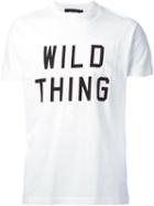 Dsquared2 Wild Thing Print T-shirt, Men's, Size: Xl, Cotton