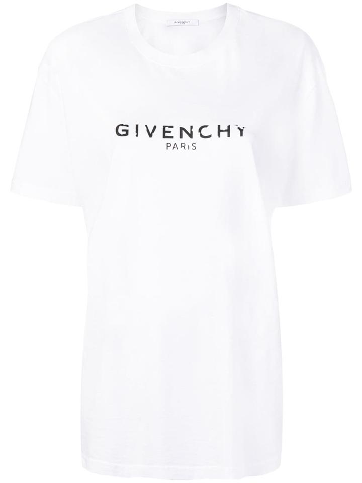 Givenchy Contrast Logo T-shirt - White