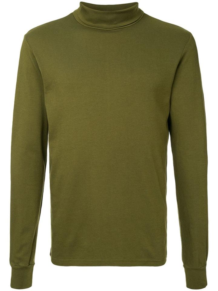 Attachment Roll Neck T-shirt - Green