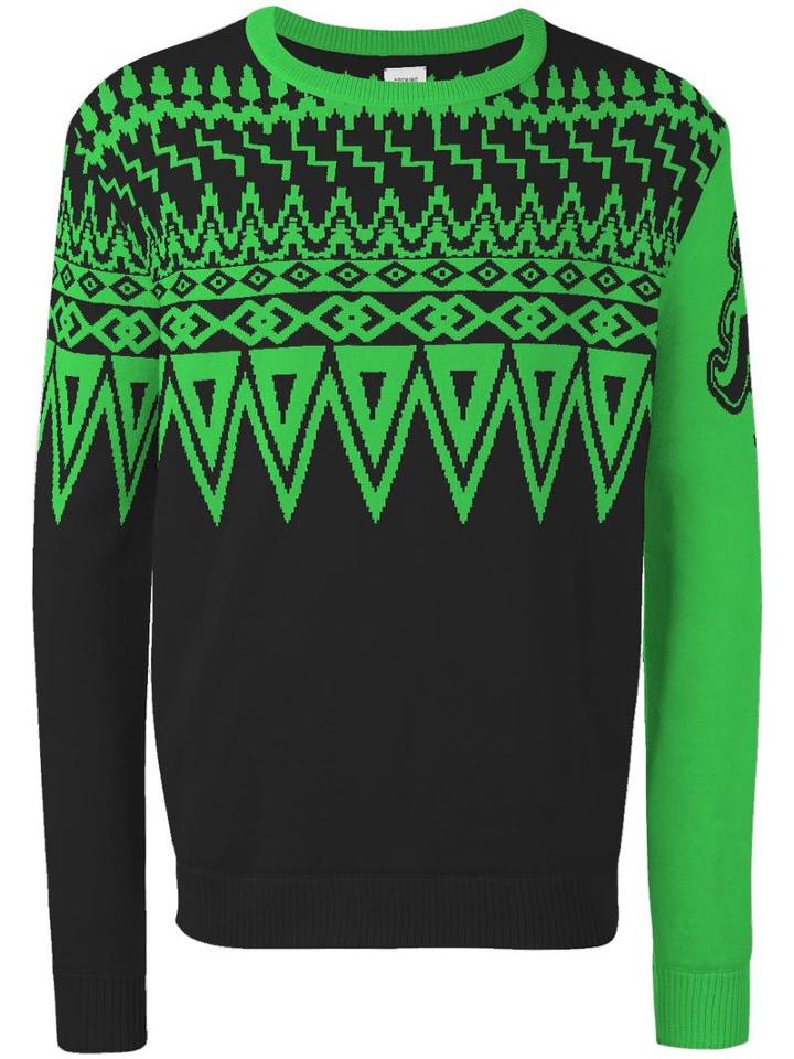 Opening Ceremony Umd X Opening Ceremony Jumper, Men's, Size: Medium, Green, Merino