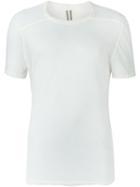 Rick Owens Twisted Edge T-shirt, Men's, Size: M, White, Cotton