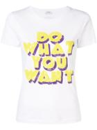 P.a.r.o.s.h. Slogan Print T-shirt - White