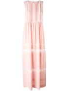 P.a.r.o.s.h. Anja Dress, Women's, Pink/purple, Acetate/silk/cotton/polyamide