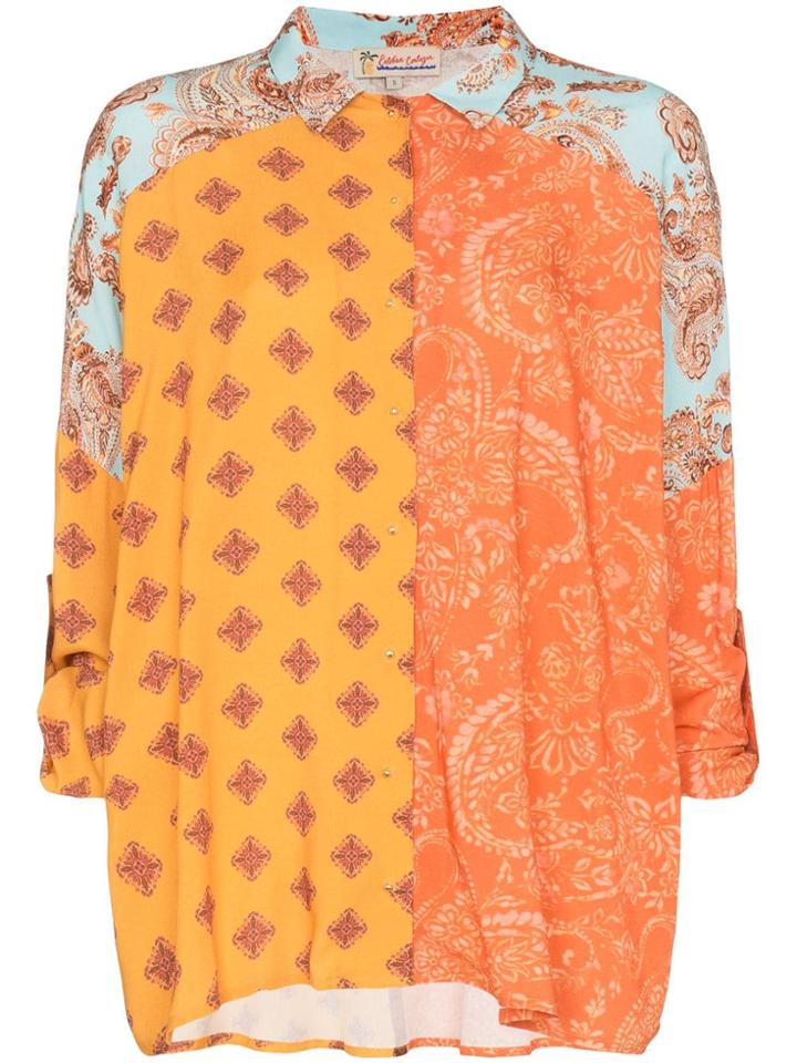 Esteban Cortazar Multi-print Oversized Shirt - Multicoloured
