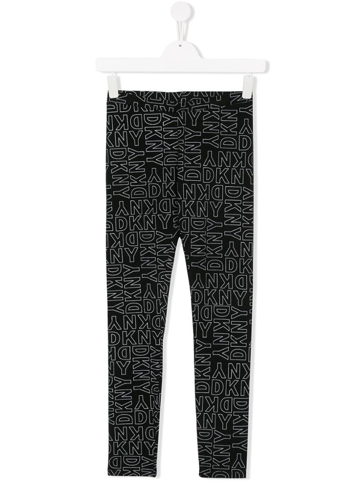 Dkny Kids Logo Leggings - Black