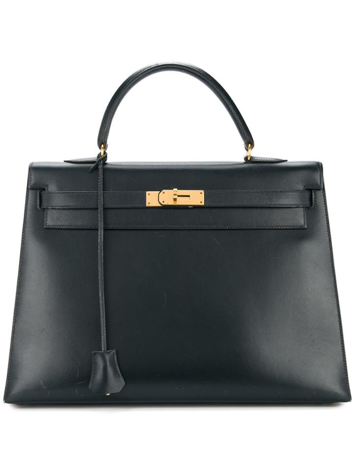 Hermès Vintage Kelly 35 Bag - Blue
