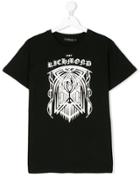 John Richmond Kids Graphic Print T-shirt - Black