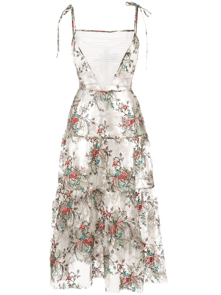 Macgraw Prairie Embroidered Dress - Multicolour