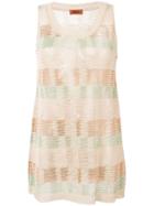 Missoni Long Knitted Top - Neutrals