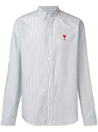 Ami Alexandre Mattiussi Ami De Coeur Button-down Shirt - Green