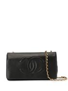 Chanel Pre-owned Chain Shoulder Wallet Bag - Black