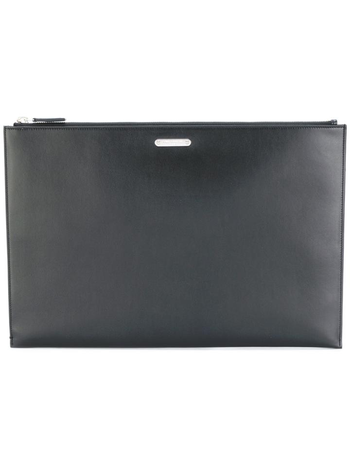 Saint Laurent Id Tablet Holder - Black