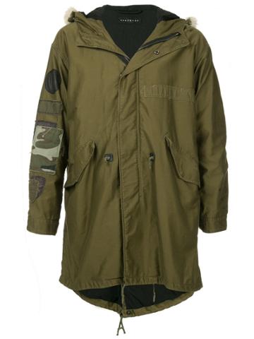 Roarguns Camouflage Patch Parka - Green