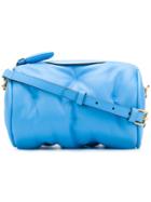 Anya Hindmarch Quilted Chubby Barrel Crossbody - Blue