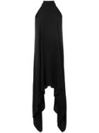 Gareth Pugh Waterfall Hem Dress - Black