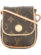 Louis Vuitton Vintage Cancun Monogram Pochette Bag - Brown