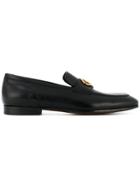 Dsquared2 Logo Plaque Loafers - Black