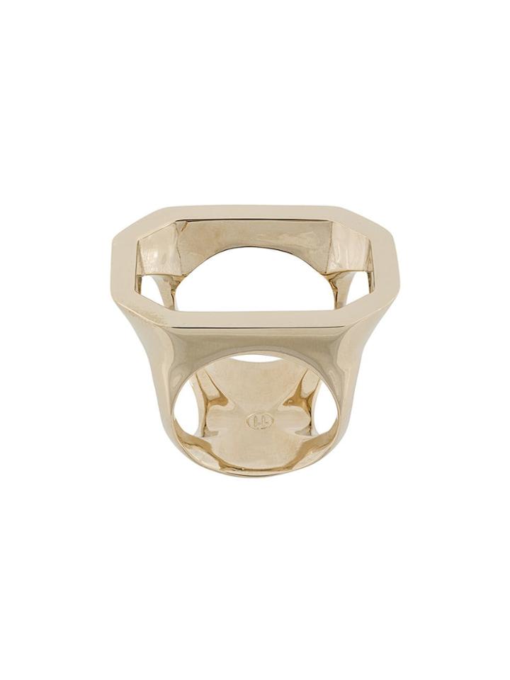 Maison Margiela Missing Stone Ring - Metallic