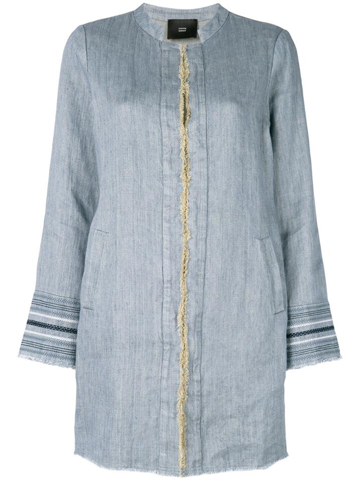 Steffen Schraut Open Front Jacket - Blue