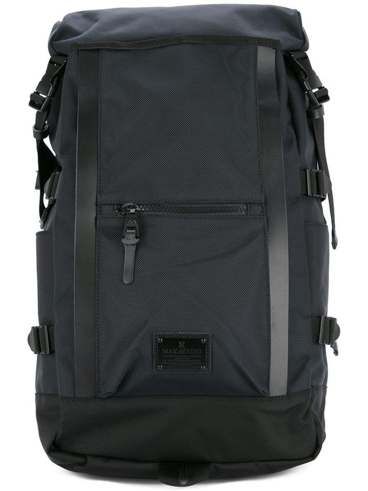 Makavelic Double Line Backpack - Navy
