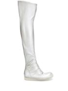 Rick Owens Stocking Sneakers - Silver