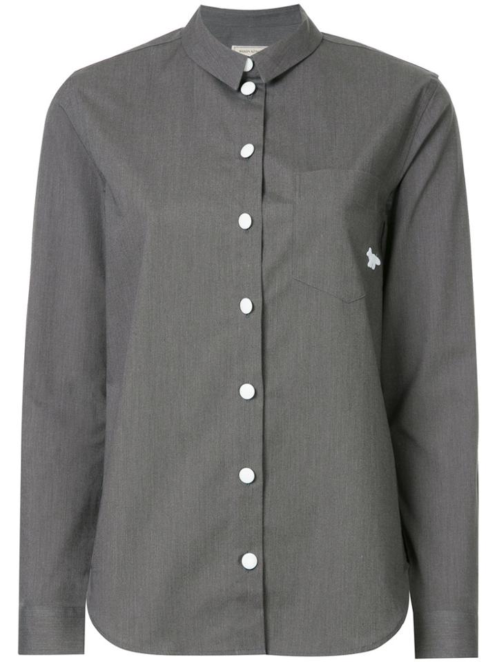 Maison Kitsuné Classic Plain Shirt - Grey