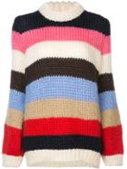 Ganni Striped Jumper - Multicolour