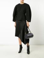 Loewe - Logo Embossed Bowling Bag - Women - Calf Leather - One Size, Women's, Black, Calf Leather