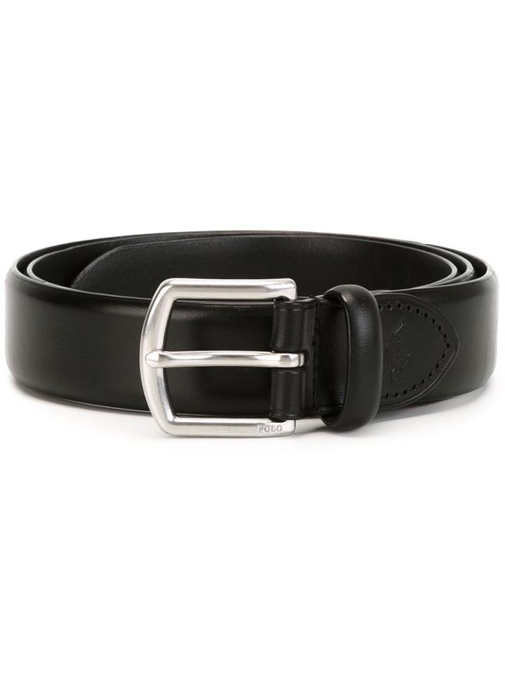 Polo Ralph Lauren - Buckle Belt - Men - Leather - 90, Black, Leather