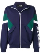 Love Moschino Logo Print Sports Jacket - Blue