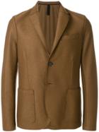 Harris Wharf London Tailored Two Buttoned Blazer - Brown