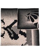 Bernhard Willhelm Embroidered Scarf - Black