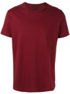 Diesel Plain T-shirt, Men's, Size: Large, Red, Cotton