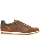 Geox Lace -up Fastened Flat Sneakers - Brown