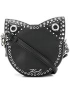 Karl Lagerfeld K/rocky Choupette Cross Body Bag - Black