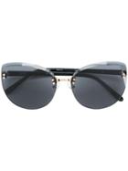 No21 Oversized Tinted Sunglasses - Black