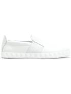 Emporio Armani Slip-on Sneakers - White