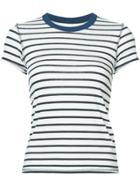 Nsf Striped Ringer Tee - Blue