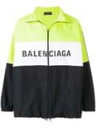 Balenciaga Logo Track Jacket - Yellow & Orange