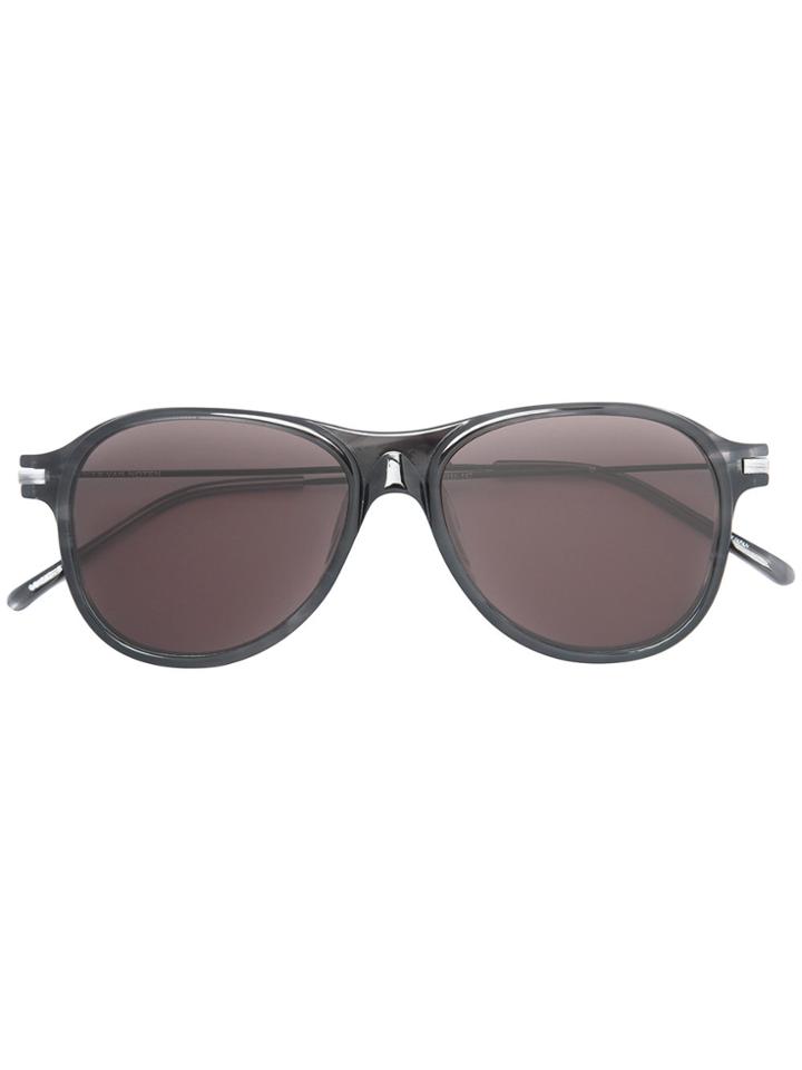 Linda Farrow Aviator Sunglasses - Black