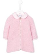 Simonetta Shearling Coat, Toddler Girl's, Size: 12 Mth, Pink/purple