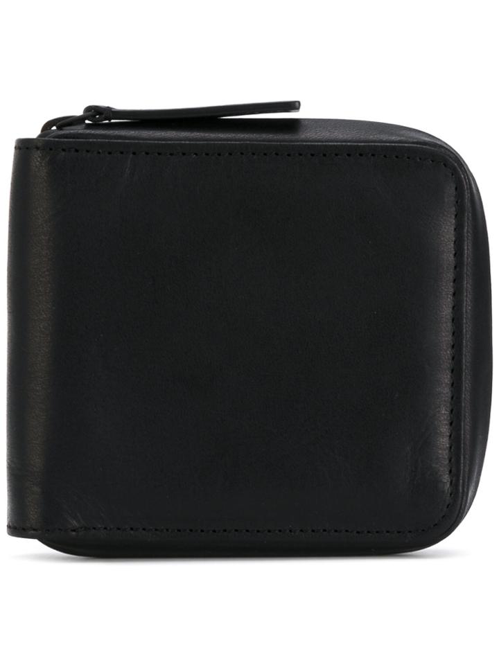 Ann Demeulemeester Zip-around Wallet - Black