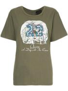 Tiger In The Rain Short Sleeved Printed T-shirt - Green