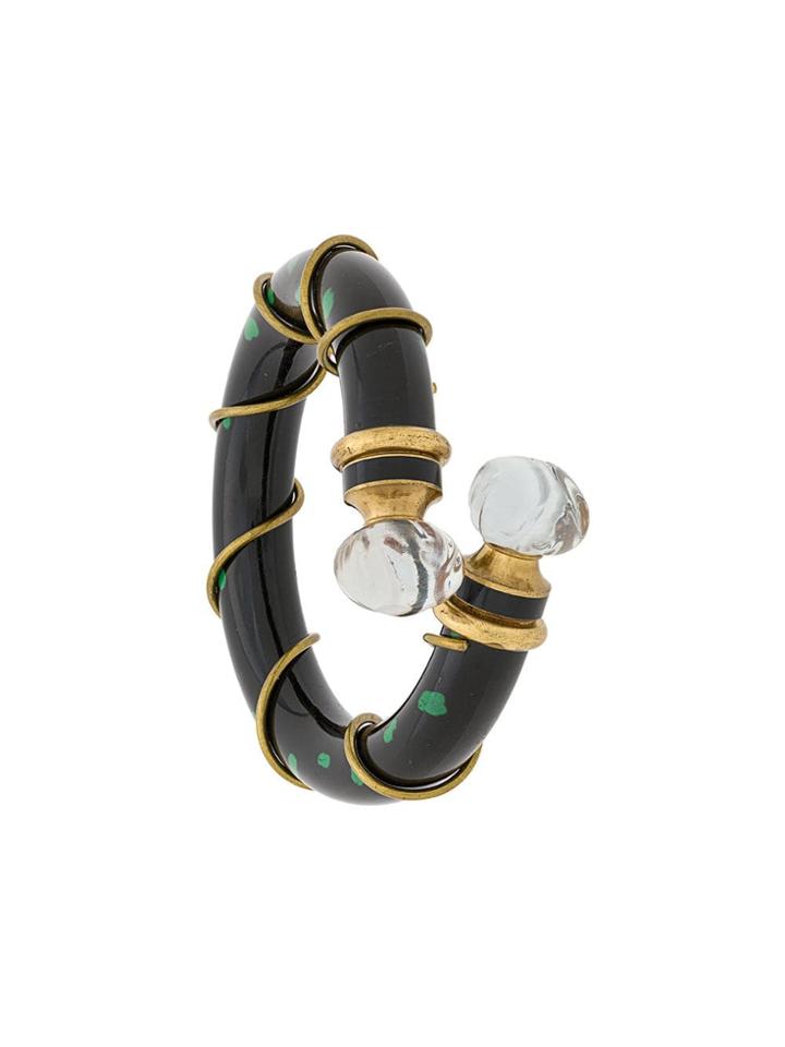 Christian Dior Vintage 1985 Poison Bangle - Green
