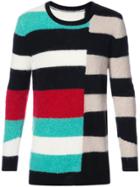 Rochambeau Asymmetric Stripes Jumper - Multicolour