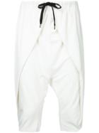 First Aid To The Injured - Calamus Shorts - Unisex - Cotton - 4, White, Cotton