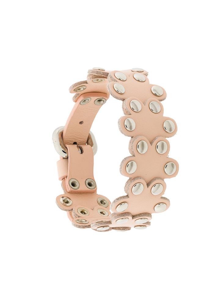 Red Valentino Flower Puzzle Bracelet - Pink & Purple