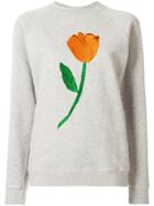 Ganni Tulip Sweatshirt - Grey